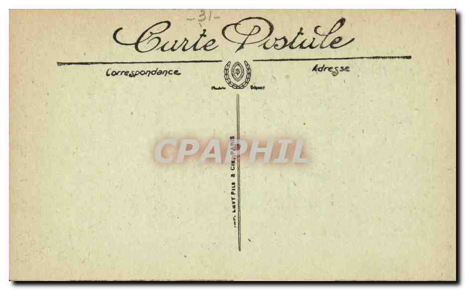 CPA Toulouse Cathedrale Saint Etienne Le choeur — Rückseite