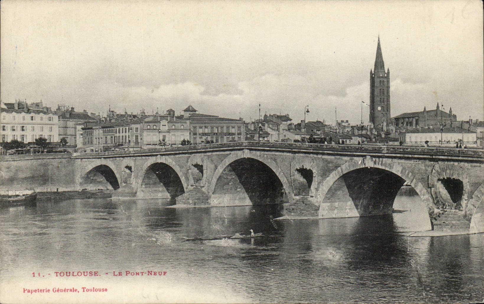 Toulouse - Le Pont-Neuf — Papeterie Générale, Toulouse