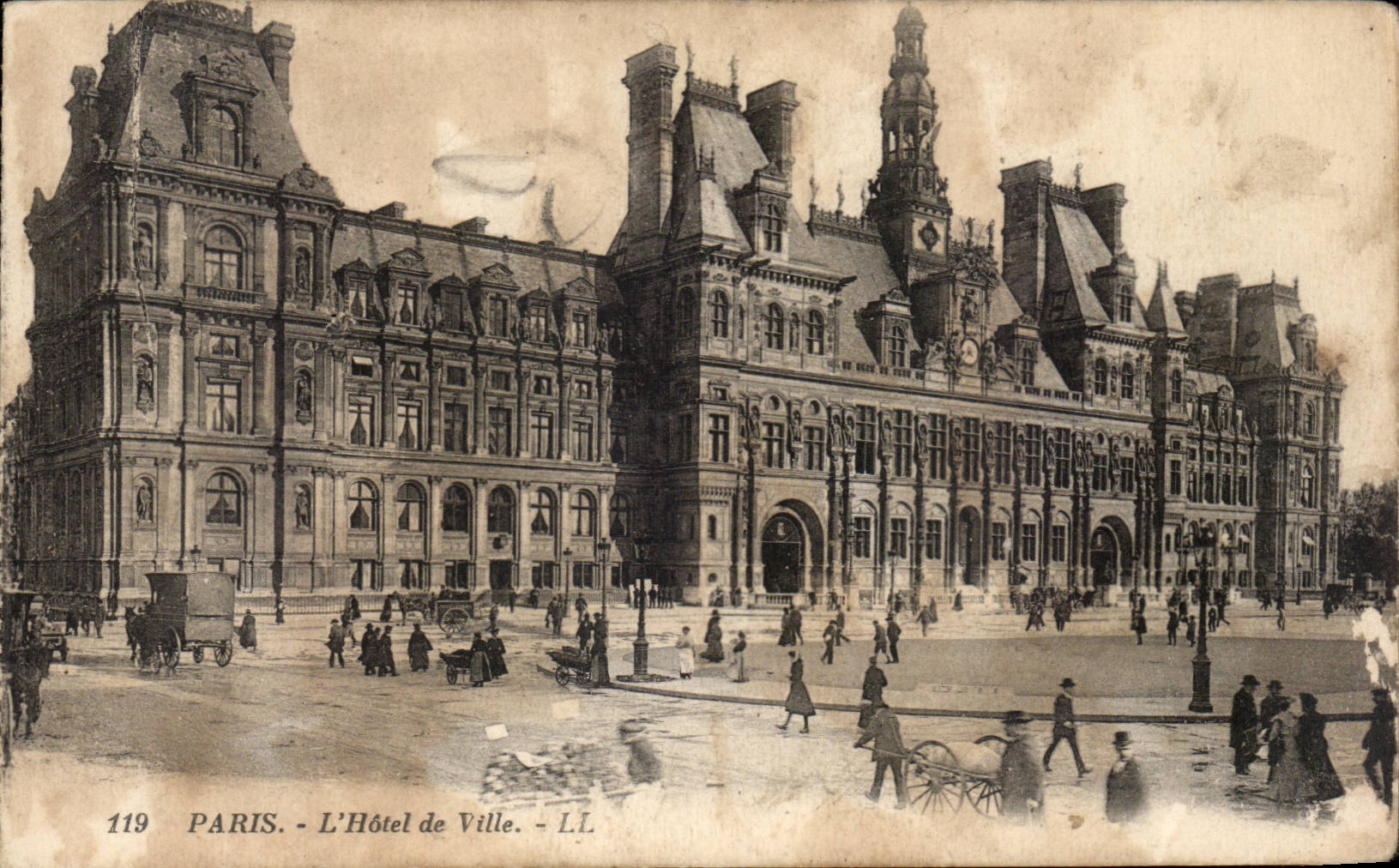 París - L'Hôtel de Ville - LL