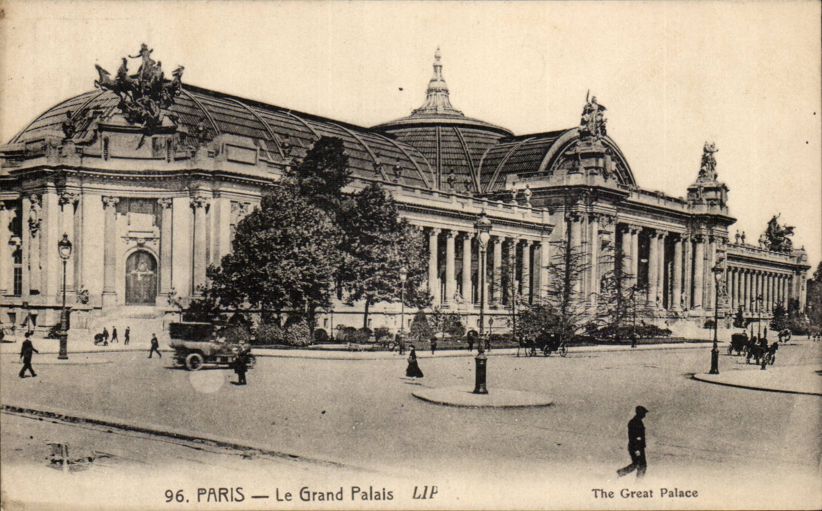 Paris CPA Le grand palais