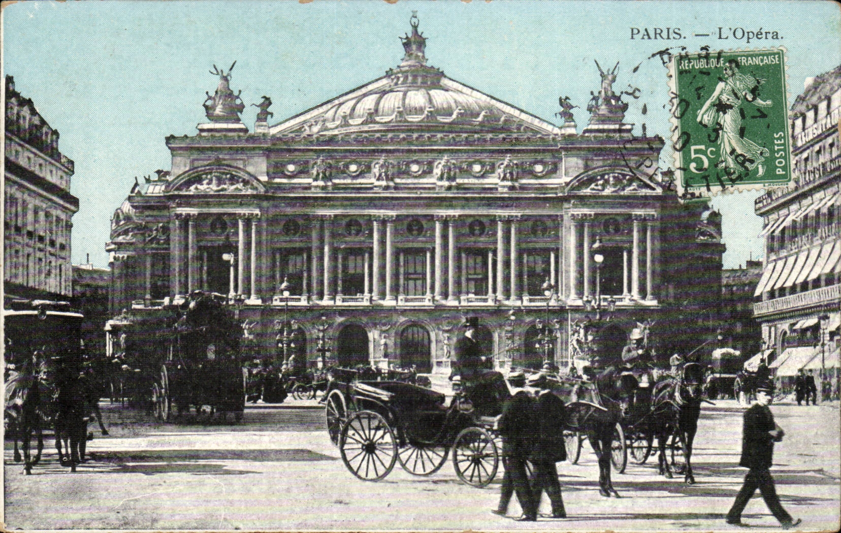 Paris CPA L'opera