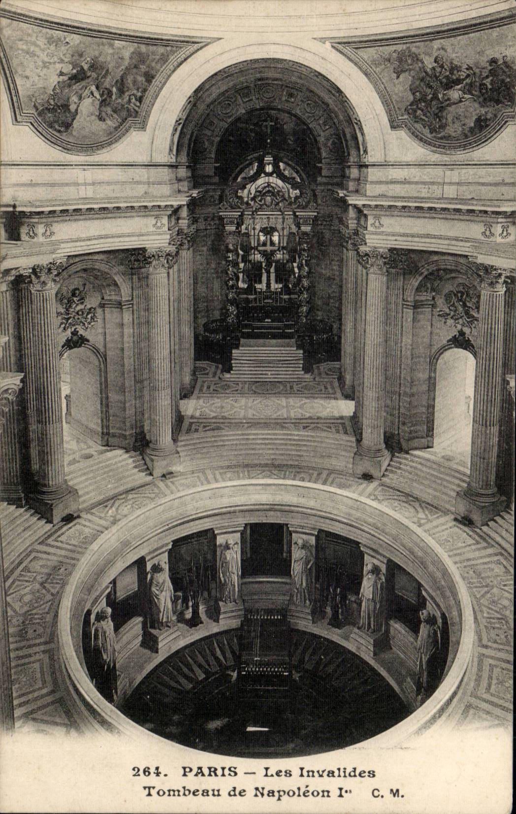 Paris CPA Les Invalides Tombeau de Napoleon 1er
