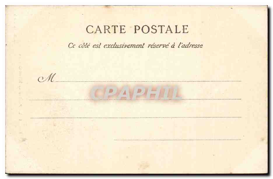 Paris CPA Hotel Clisson — Back