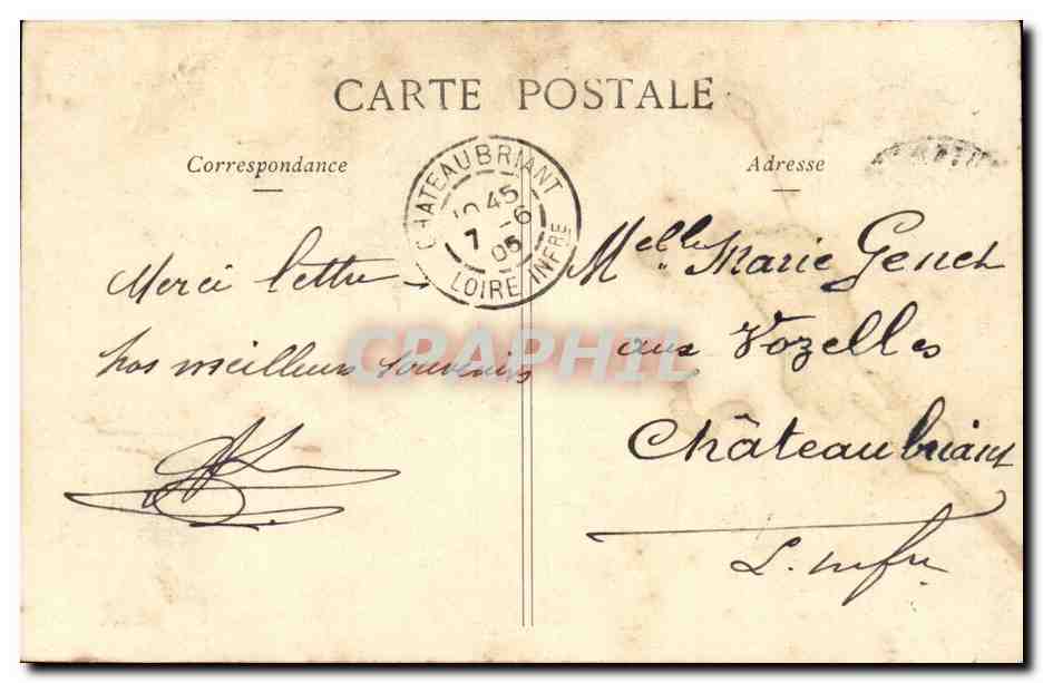 CPA Fantaisie L'aieul Vieux noble en costume ( folklore coiffe ) — Verso