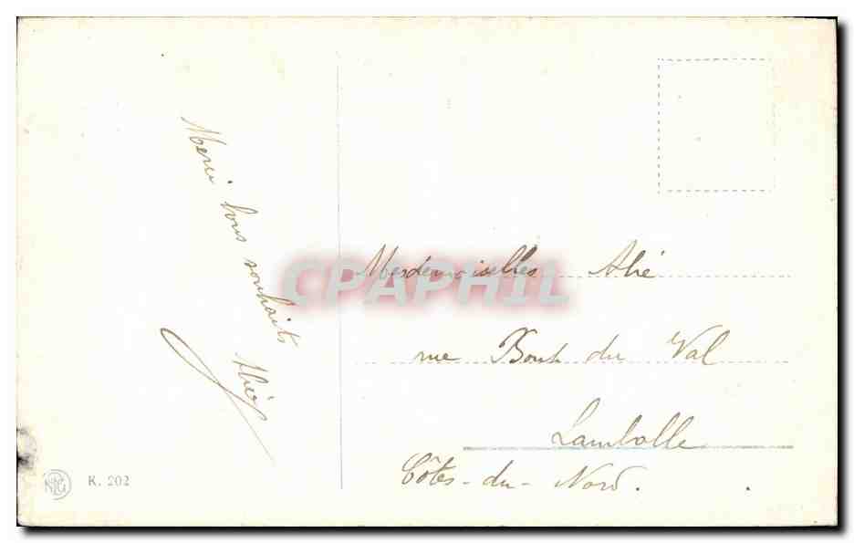 CPA Fantaisie Enfants — Verso
