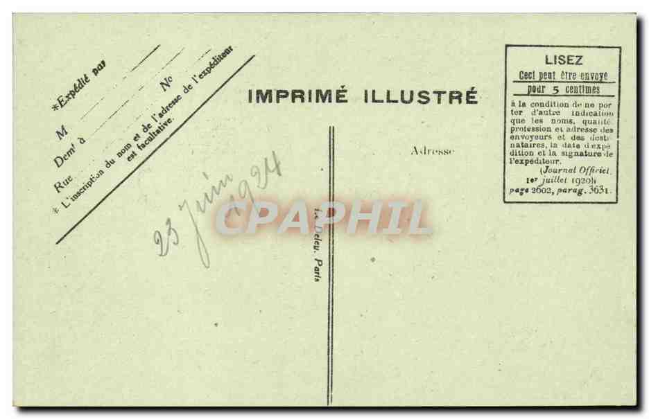 Saint Leu la Foret CPA Interieur de l'eglise Tombeau de louis Napoleon Roi de Hollande — Rückseite