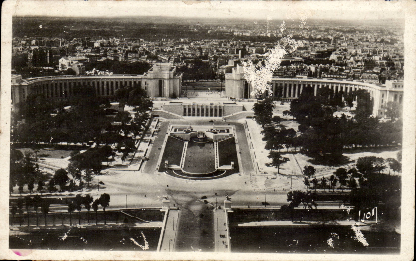 CPA Paris Le palais de Chaillot 