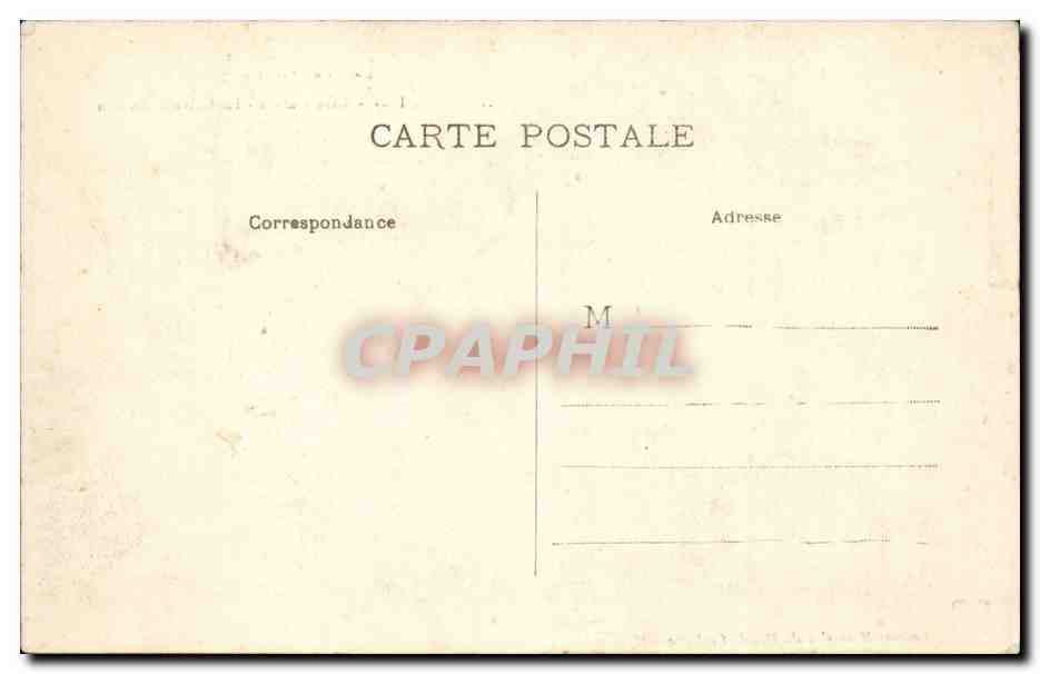 CPA Lourdes le calvaire breton — Verso