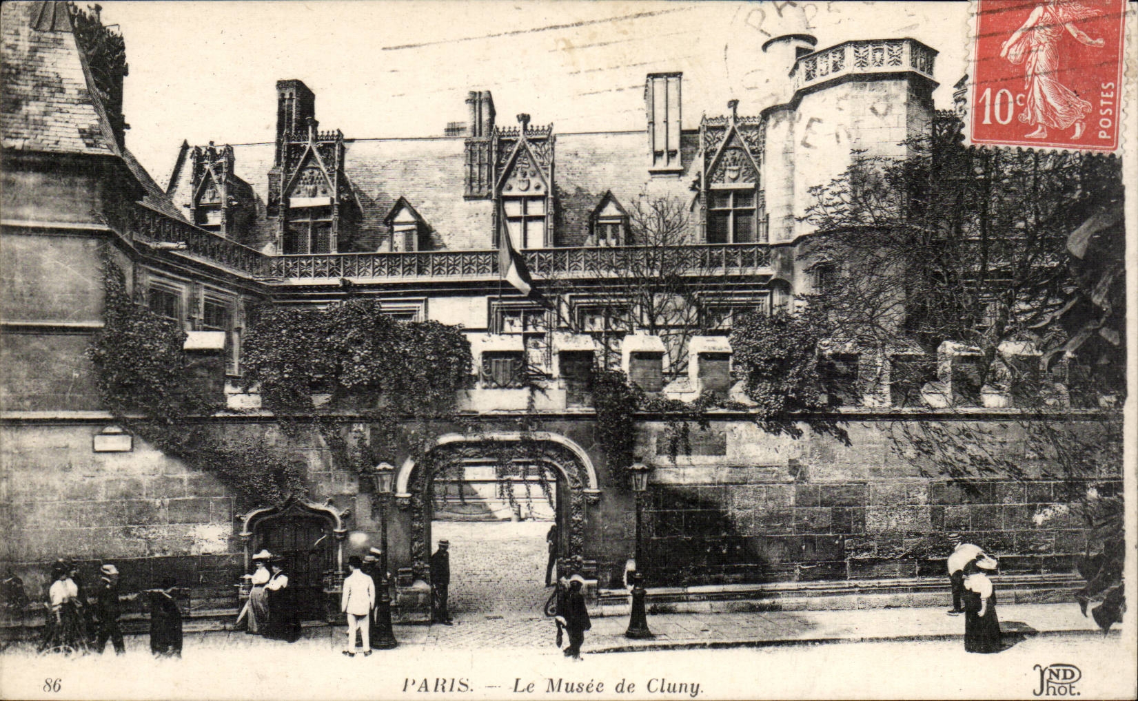 Paris CPA Musee de Cluny