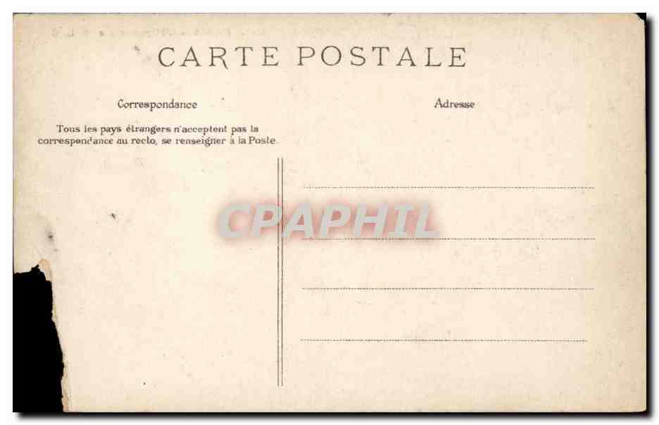 Paris CPA L'hippodrome — Verso
