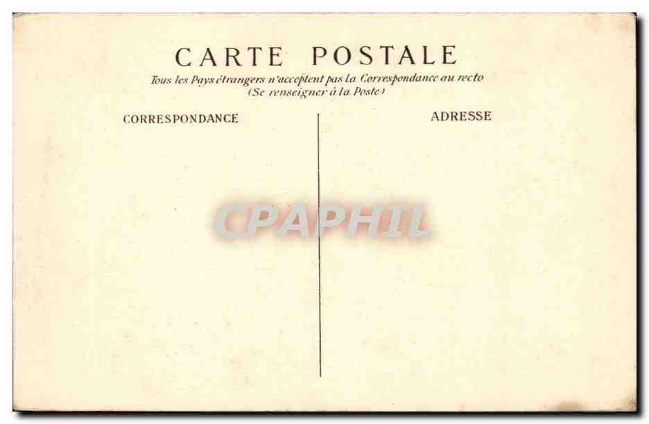Paris CPA Musee de Cluny Cour d'honneur La tourelle — Verso