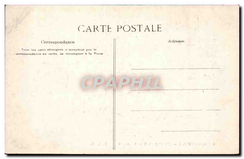 CPA Paris Bagatelle l'etang du gros rocher — Rückseite