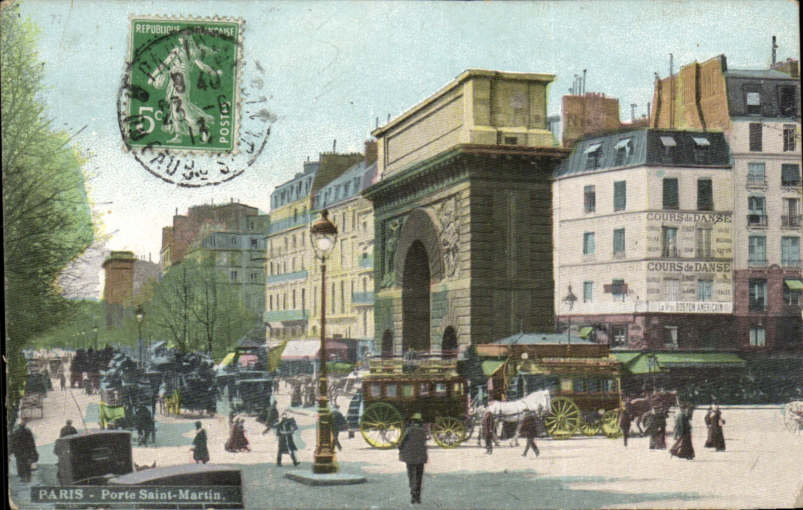 CPA Paris Porte Saint Martin