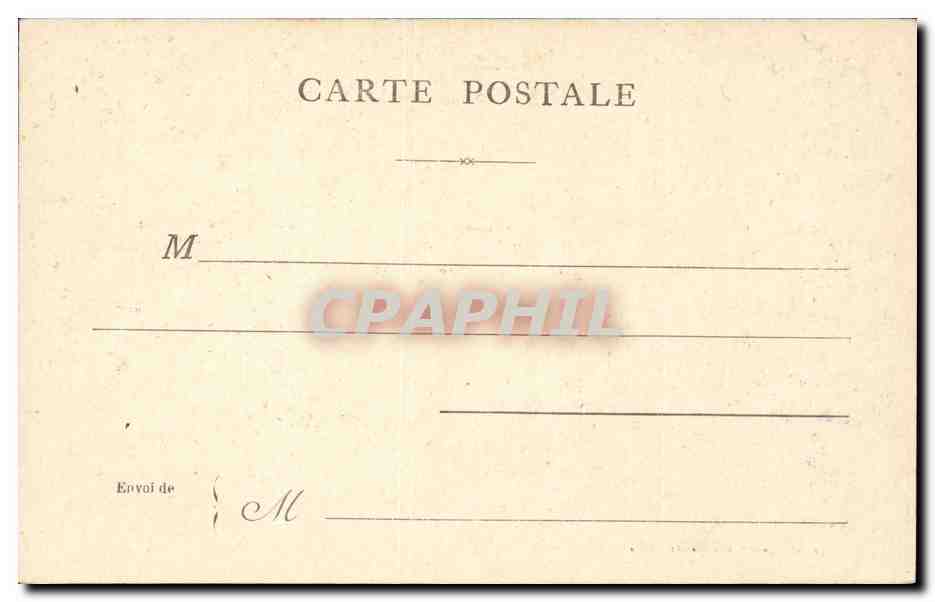 CPA Paris Longchamps — Rückseite