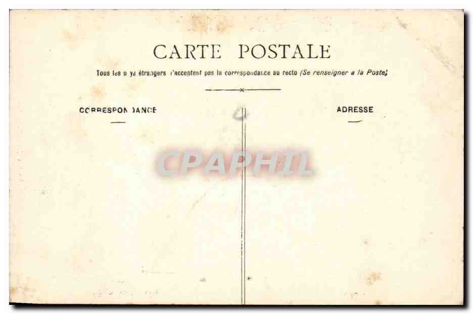 CPA Paris Institution Saint Maurice Interieur de la chapelle — Verso
