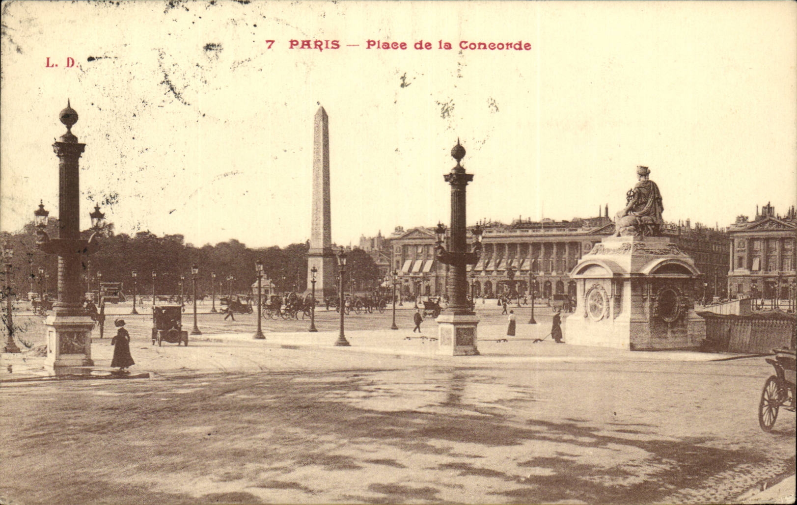 CPA Paris Place de la Concorde
