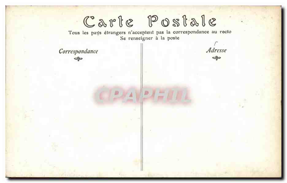 CPA Fantaisie Salon de 1908 Avant la repetition Caputo — Verso