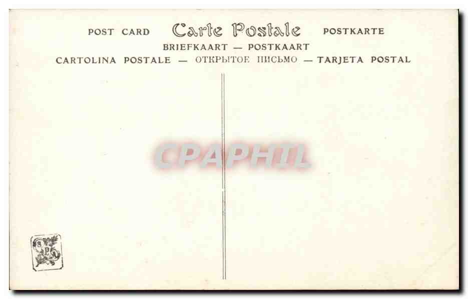 CPA Fantaisie Salon de 1911 Ulysee Caputo Les deux amies — Verso