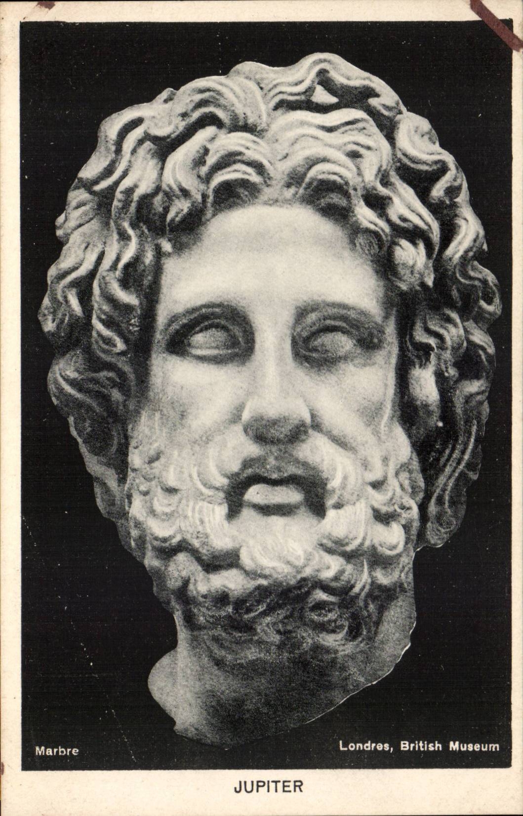 Jupiter — Buste en marbre — British Museum, Londres