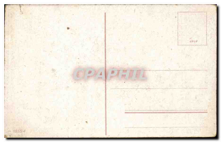 CPA Fantaisie Paysage — Verso