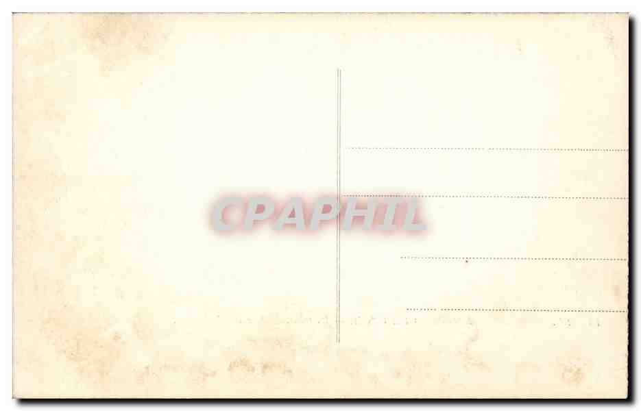 CPA Leonard de Vinci La Cene  — Verso