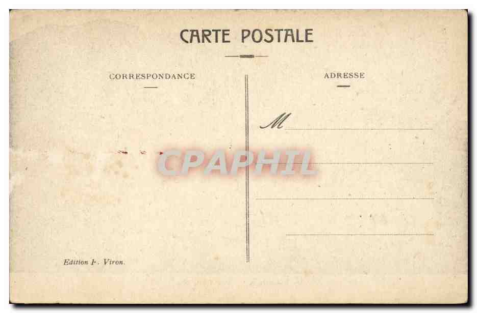 CPA Lourdes Vue generale — Verso