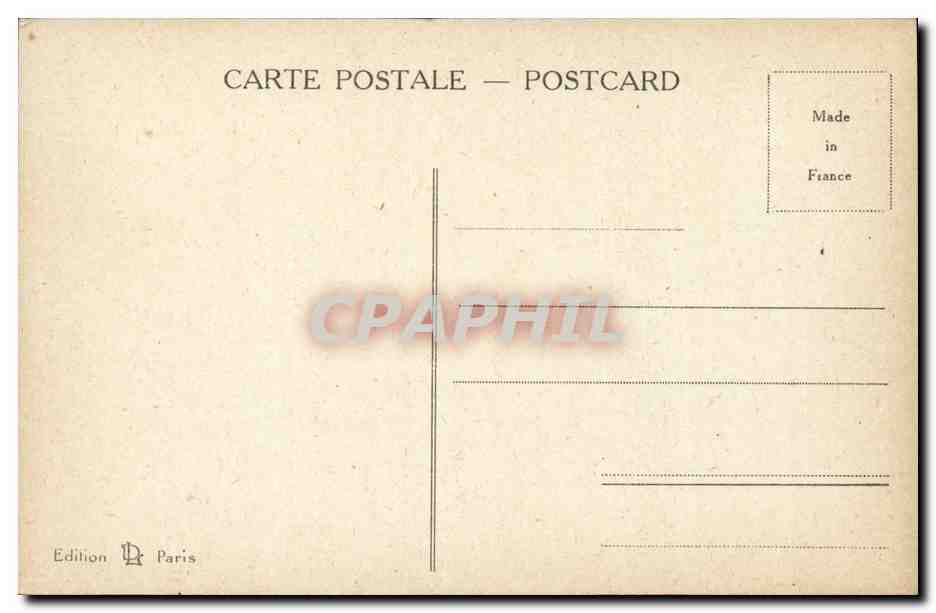 CPA Fantaisie Bord de mer Voilier — Rückseite