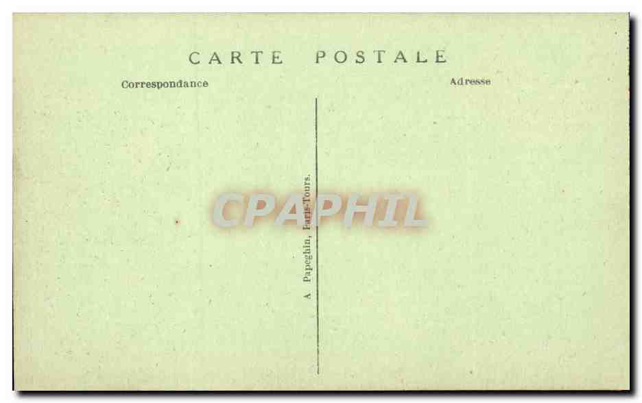 Paris CPA La colonnade du Louvre — Rückseite