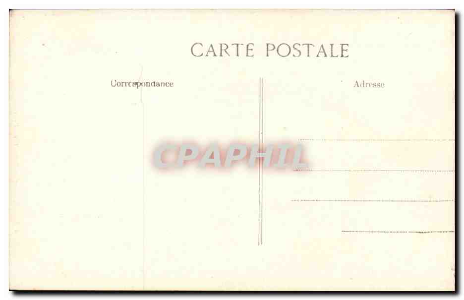 Paris CPA A Vincent Rue des Beaux Arts — Verso