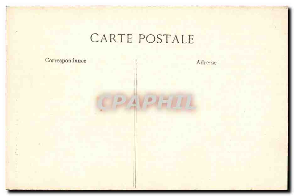 Paris CPA A Vincent Rue des Beaux Arts — Verso