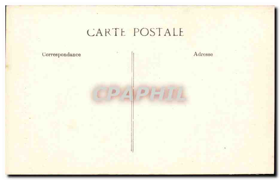 Paris CPA A Vincent Rue des Beaux Arts — Verso