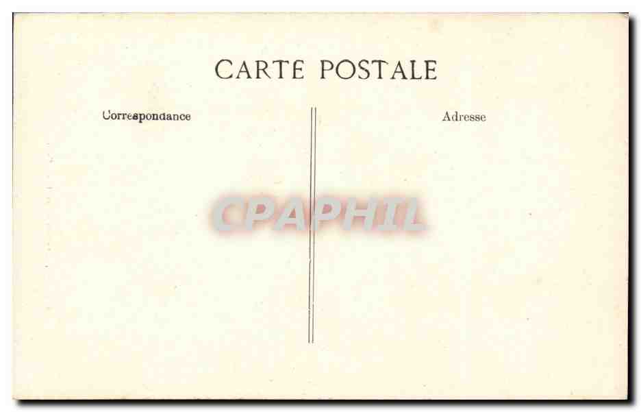 Paris CPA A Vincent Rue des Beaux Arts — Verso