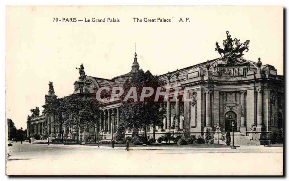 Paris CPA Le grand palais