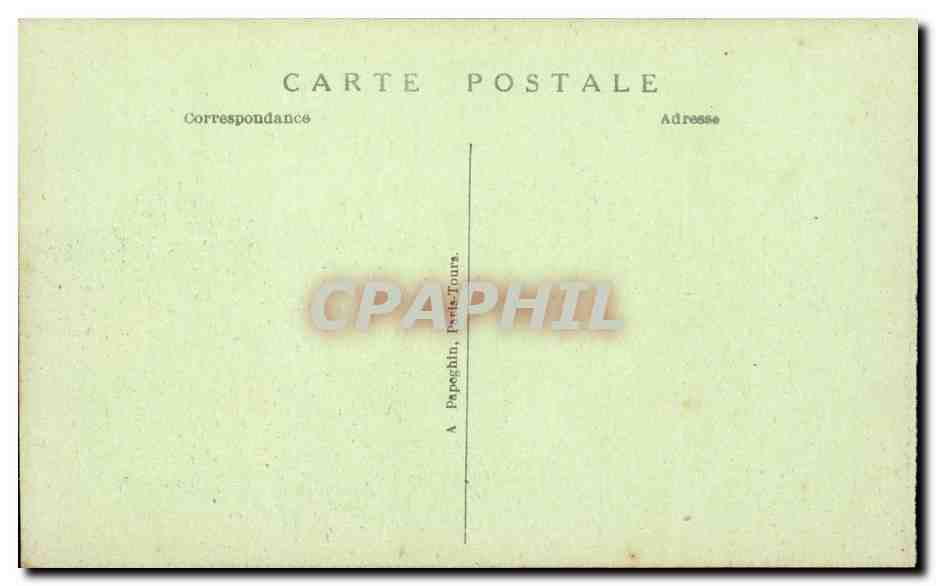 Paris CPA Le grand palais — Rückseite