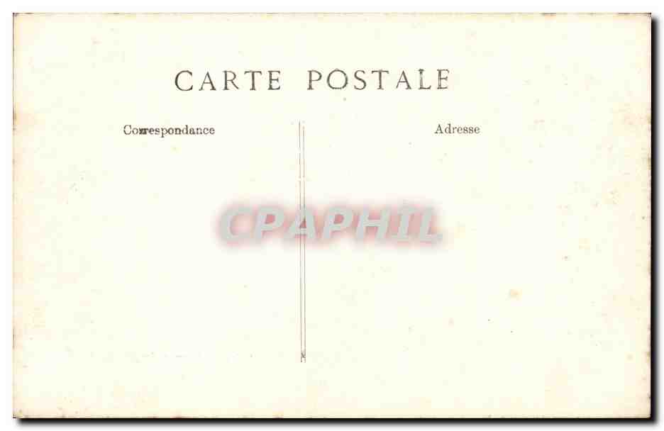 Paris CPA A Vincent Rue des Beaux Arts — Verso