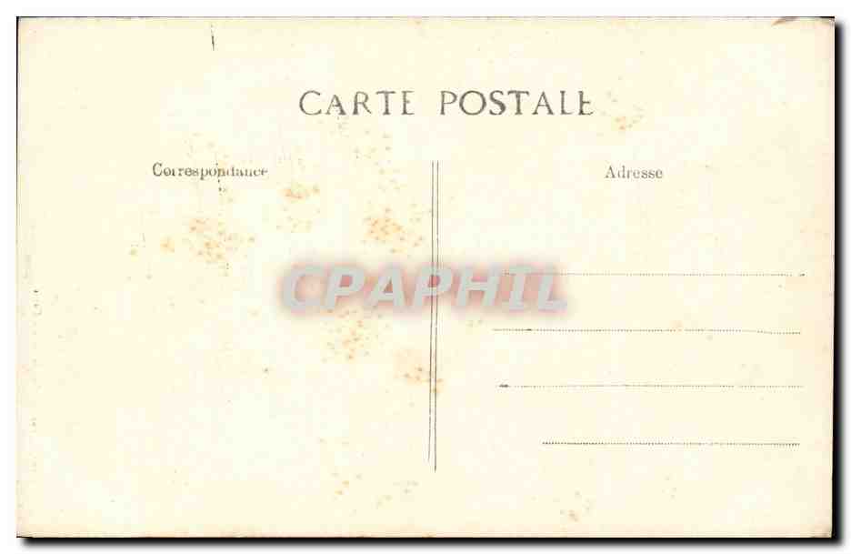 Paris CPA Dessin de Buffet A Vincent Rue des Beaux Arts — Verso