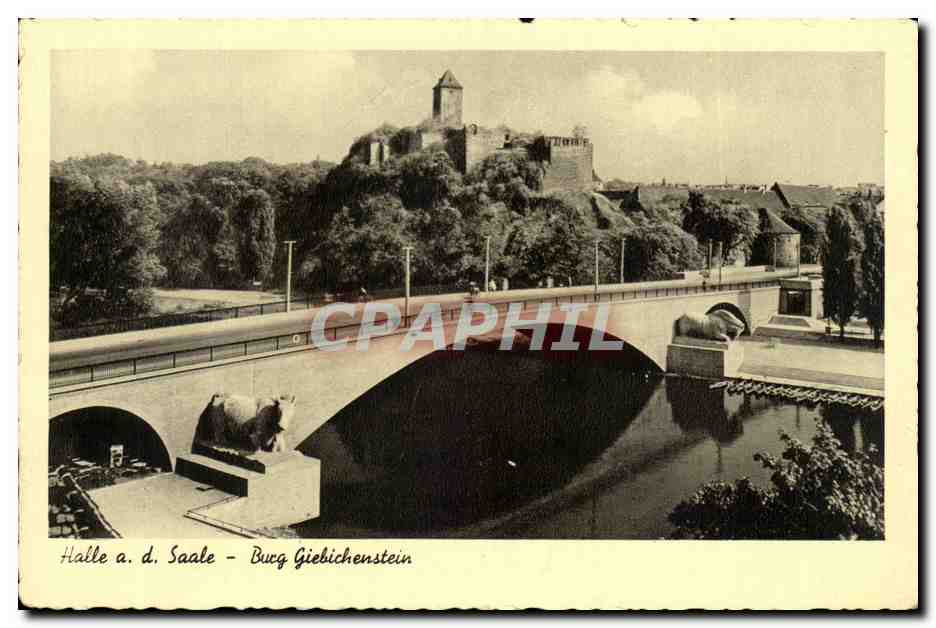 CPa Halle a d Saale Burg Giebichenstein
