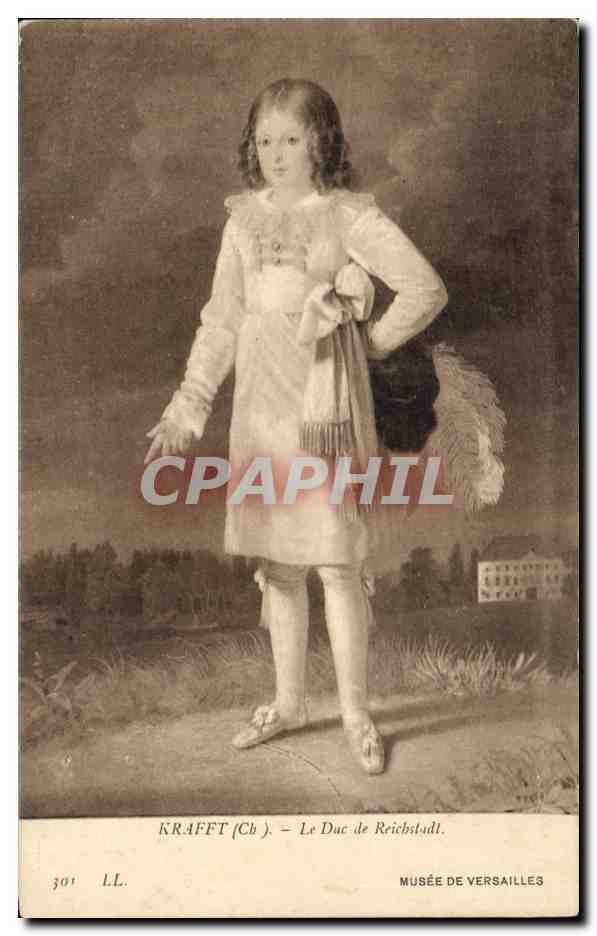 CPA Fantaisie Krafft Le duc de Reichstadt