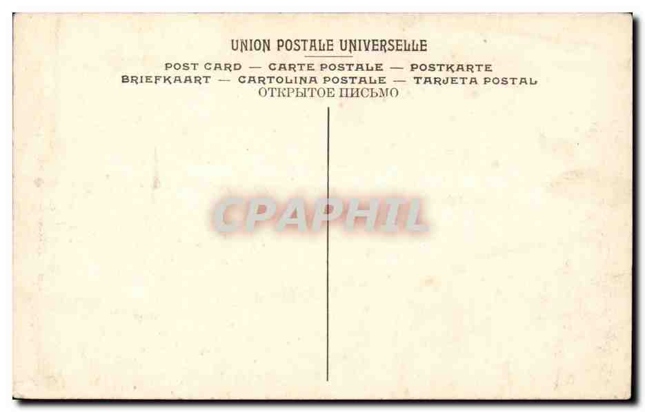 CPA Fantaisie Krafft Le duc de Reichstadt — Verso