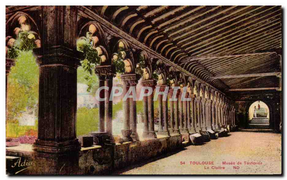 Toulouse — Le Cloître — Musée de Tinstorique — éditeur Adia