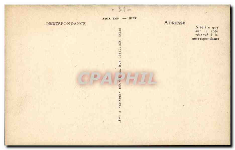 Toulouse — Le Cloître — Musée de Tinstorique — éditeur Adia — Verso