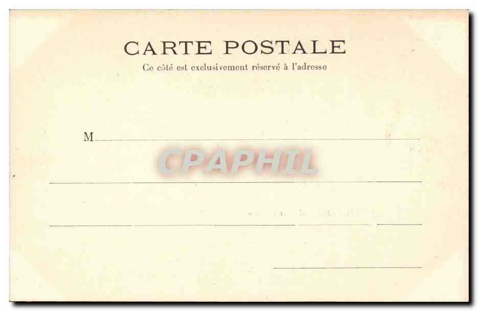 Paris CPA Hotel des Invalides — Rückseite