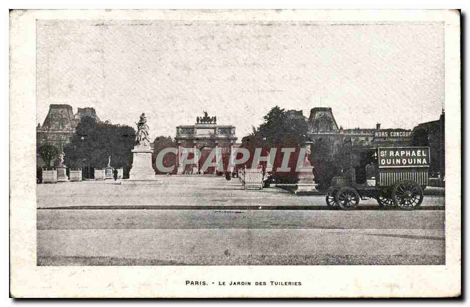 Paris CPA Jardin des Tuileries