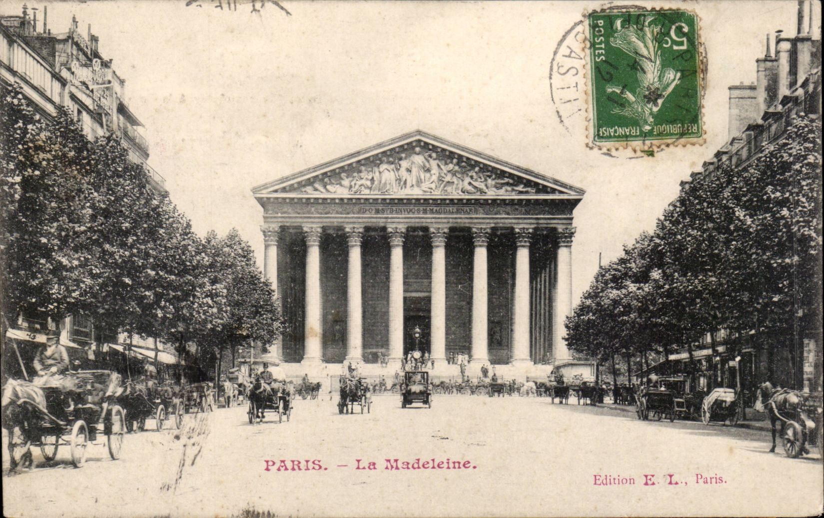 Paris CPA La Madeleine
