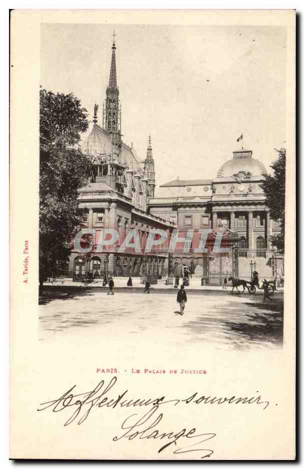 Paris CPA Palais de justice