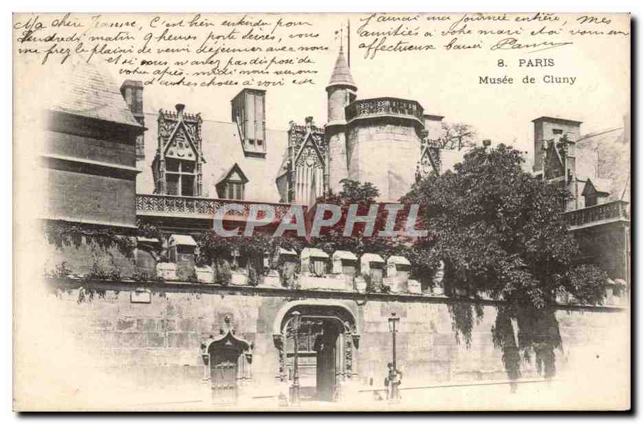 Paris CPA Musee de Cluny