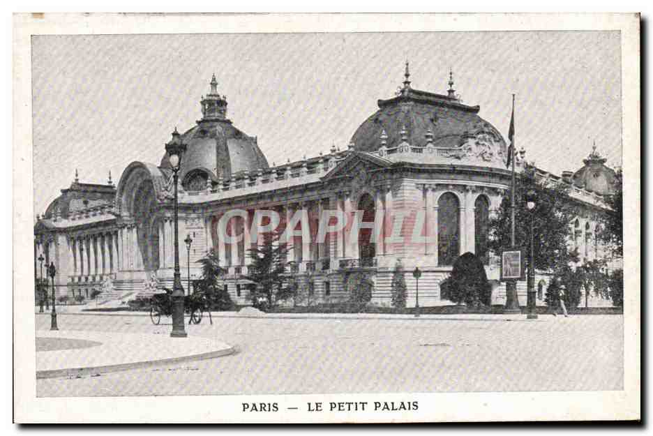 Paris CPA Le petit palais