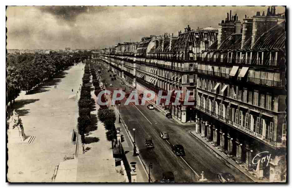 Paris - Avenue de la Grande Armée et Jardin des Tuileries — Gay, n°339