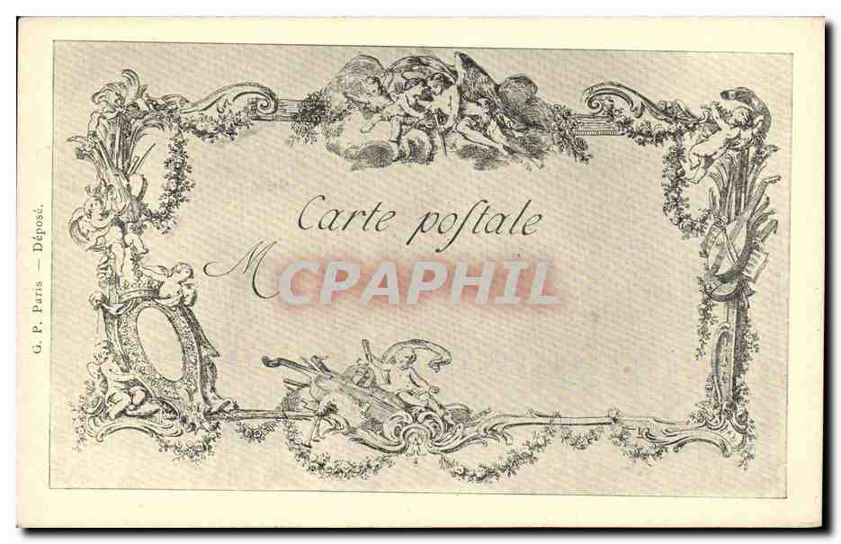 Scène de salon au XVIIIe siècle — Les chefs-d'œuvre de l'art — J.-M. Moreau, impr. / Helman, sculpt. — 5e Série, N° 52 — Verso