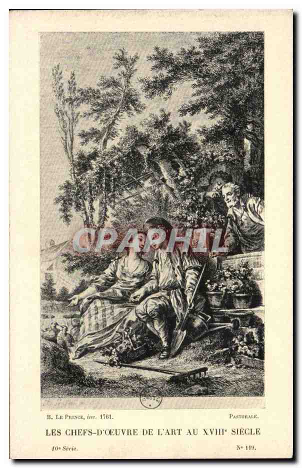 Pastorale — B. Le Prince, inv. 1781 — 41e Série, N° 119